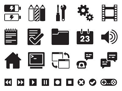 Poky Icons graphic design icon symbol ui vector