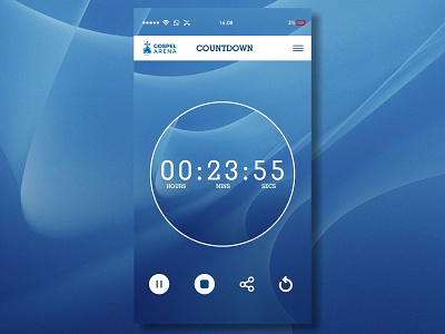 Timer UI Design #dailyui 2 app design ui ui design ui designer ui stopwatch ui timer uidesign ux vector