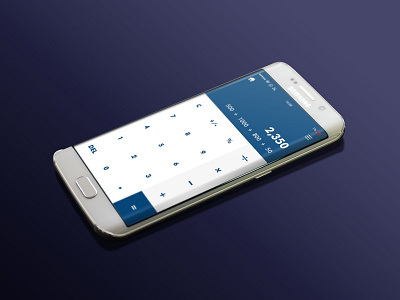 Calculator UI screen #dailyui app calculator app calculator mockup dailyui design icon mockup design ui ui design ui designer uidesign ux