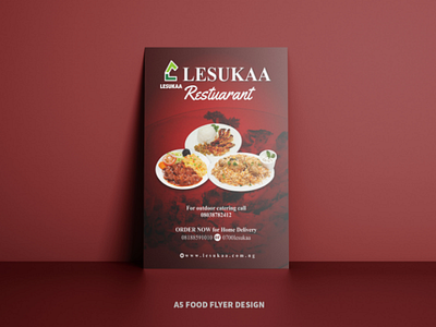 Food flyer design a5 flyer flyer food photoshop