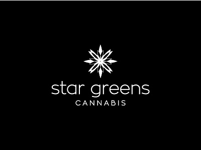 Logofolio18 | My Negative Space brand branding cannabis cannabis logo design logo marijuana marijuana logo negative star star logo
