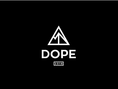 Logofolio18 | My Negative Space brand branding design dope logo mountain music negative
