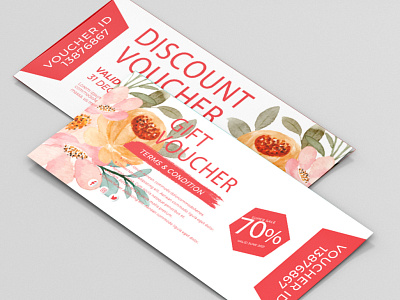 Gift Voucher, Gift Card Design gift card