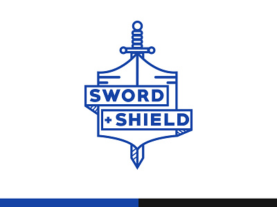 #ThirtyLogos Day 12 - Sword and Sheild shield logo sword and shield sword and shield logo sword logo thirty logos thirtylogos