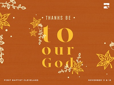 Church Thanksgiving Sermon Series chattanooga christian church church media cleveland fall fall illustration illustration jesus leaf leaf illustration leaves sermon sermon series tennessee thanksgiving thanksgiving day tn typography