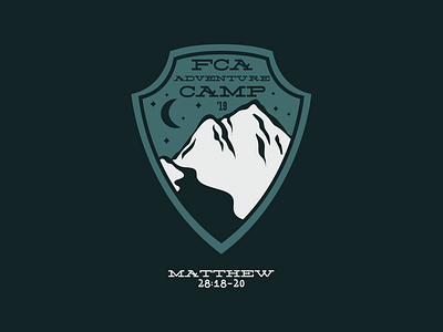 FCA Adventure Camp Emblem adventure chattanooga church emblem fca fellowship of christian athletes logo outdoor