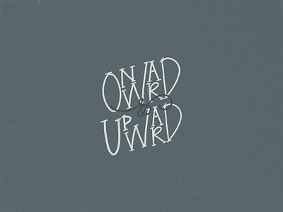 Onward + Upward adventure chattanooga design illustration ipad onward procreate travel upward