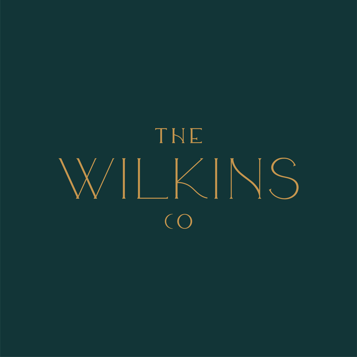 The Wilkins Co Logo Design by Cassidy Dickens on Dribbble