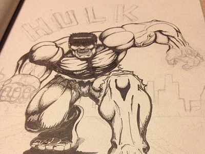 Hulk Sketch W.I.P.