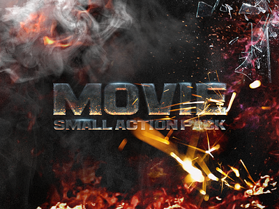 Movie Pack PSD FREE fire flares free freebie movie psd smoke styles