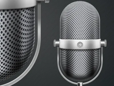 Mic apple free iphone like microphone psd