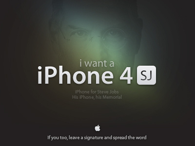 i want a iPhone 4SJ apple iphone jobs steve steve jobs