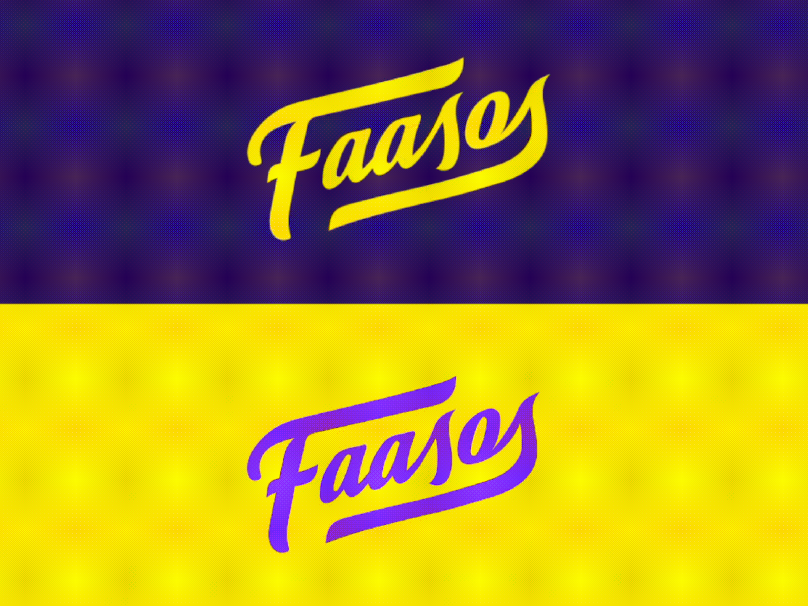 Faasos logo motion aftereffects app branding design food gif illustration illustrator logo logo animation logo gif logo motion motion typography website