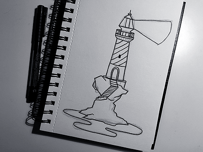 WIP Lighthouse Sketch