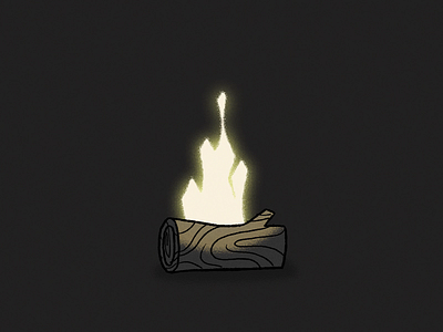 Inktober Day 13 - Ash 2d after effects animation ash campfire fire flame motion motion design