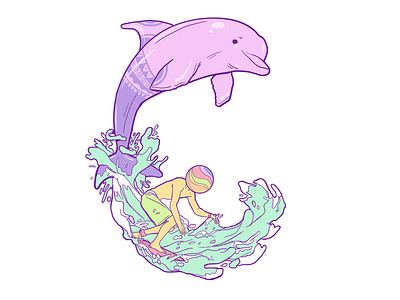 Surf Type (a.k.a. Pink Dolphin and Marble Head)