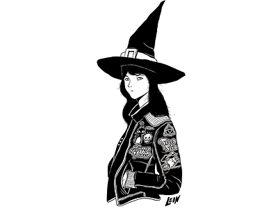 Punk Witchcraft character design draw halloween illustration photoshop