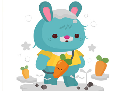 Pictoplasma Essence of Rabbit — Reloaded animal bunny character design critter cute illustration kawaii kids pictoplasma rabbit rabbitreloaded vector