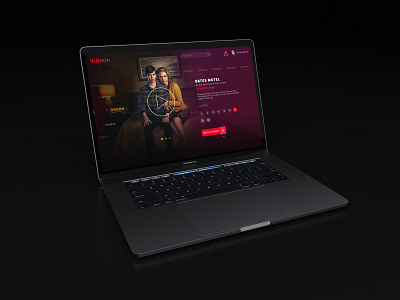 Vidmin - Website UI Design abstract app concept app design brandidentity branding fluidity mac app movie app uidesign ux animation web design webanimation website