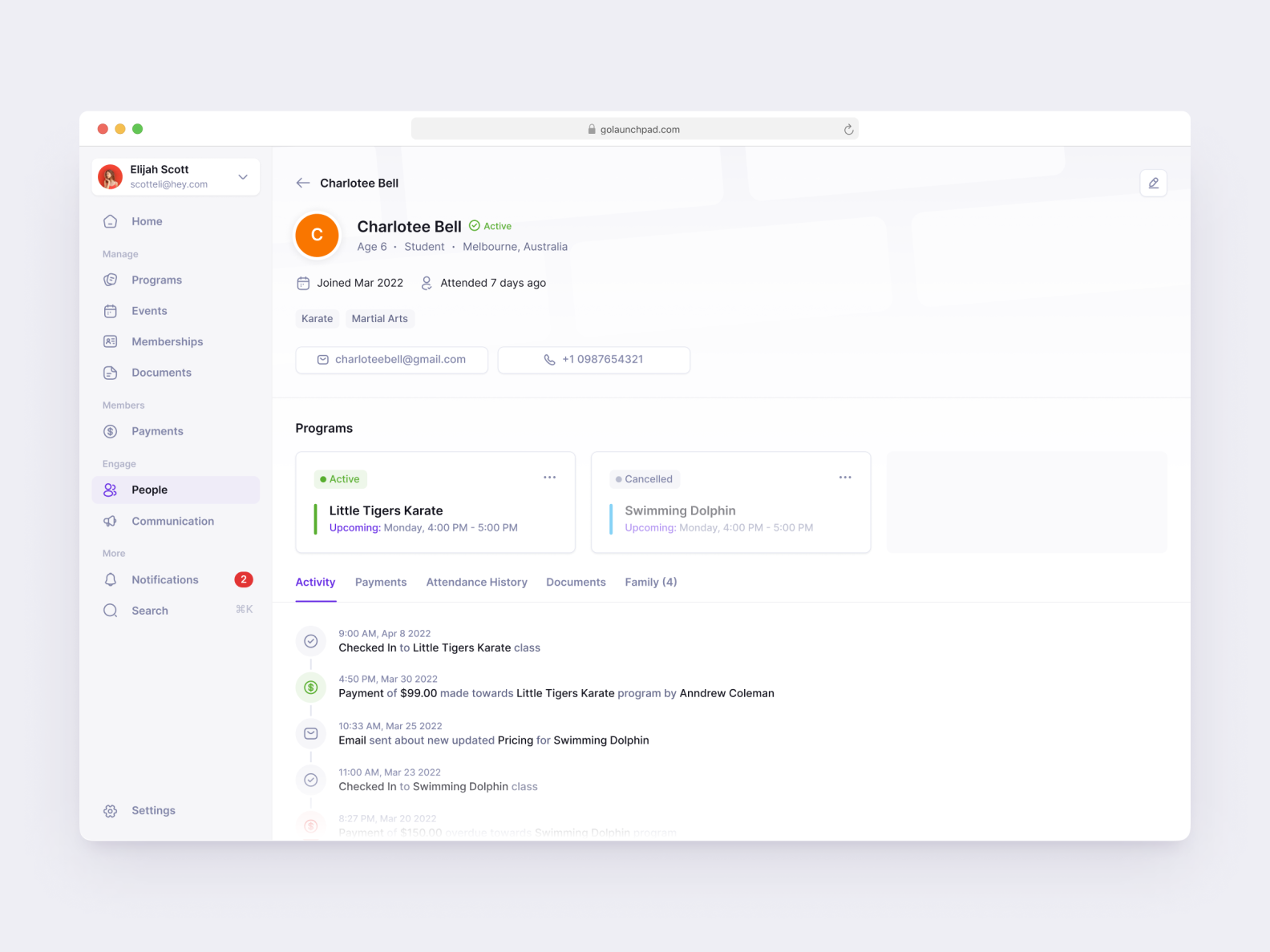 User Profile