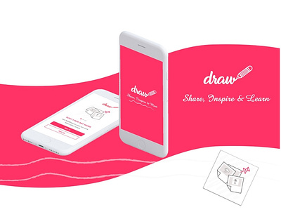 draw app app design illustrations ios app logo