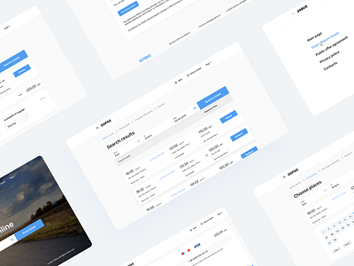 Dopas - platform for booking bus tickets UX/UI Web