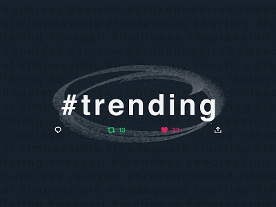 #trending blue comment design hashtags like share social media