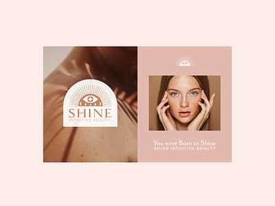 Shine Intuitive Beauty | Branding adobe illustrator branding design graphic design logo