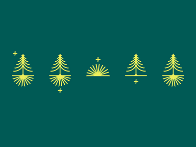 Tree icon marks