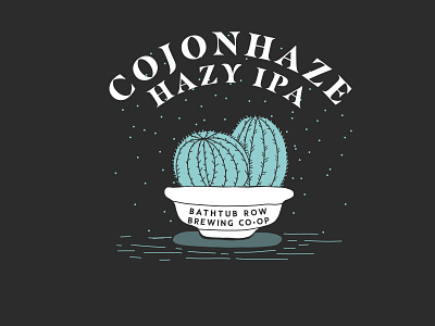 COJONHAZE IPA | Concept Illustration adobe illustrator beer branding brewery design identity illustration ipa jackalope