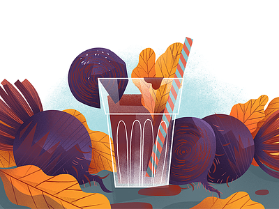 Beet Juice beet dewizka dudzik illustration iza juice