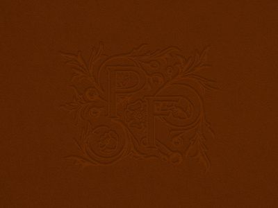 Restaurant Brand: peasants FEAST - Monogram Design