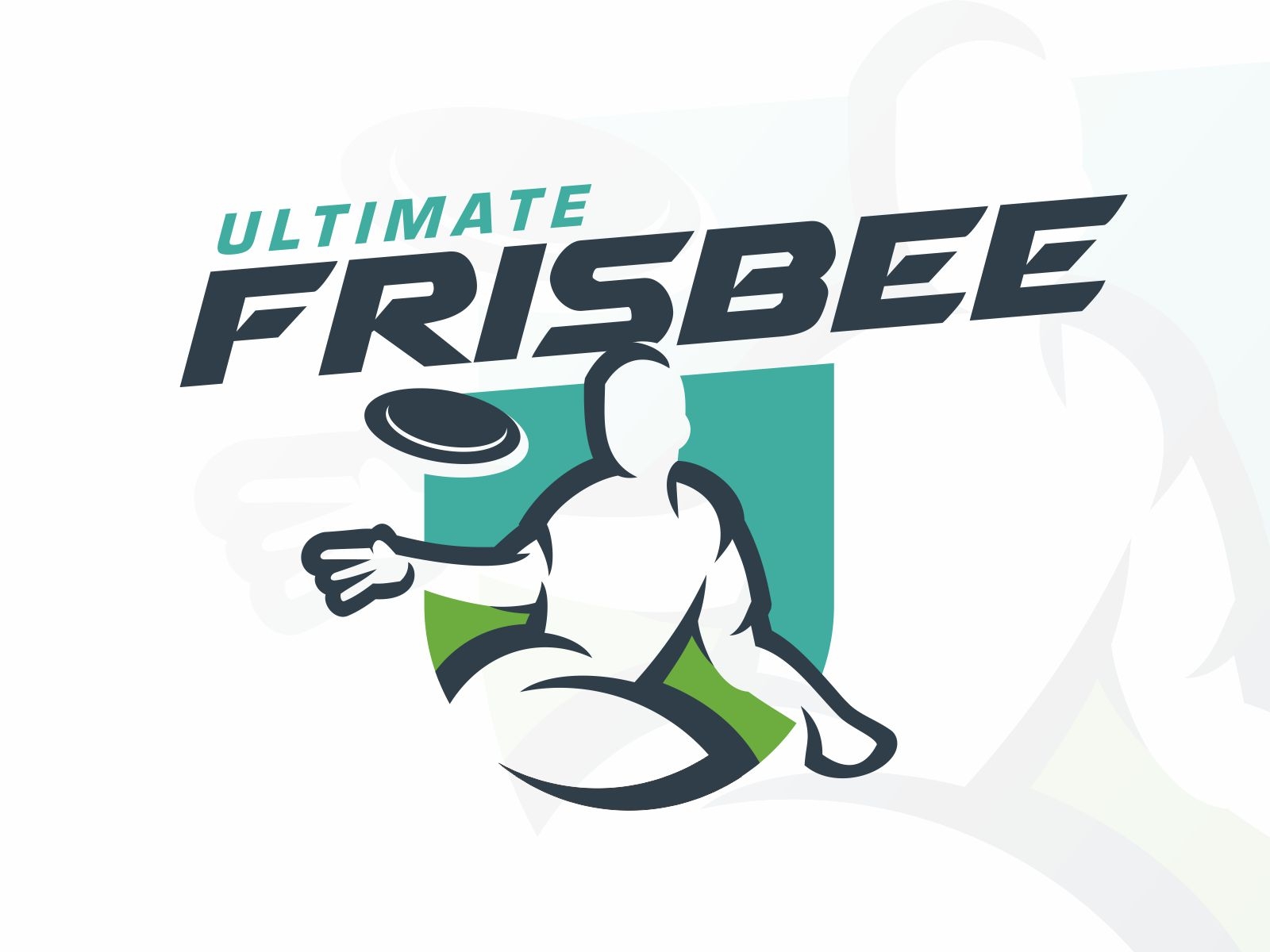 Ultimate Frisbee Logo by Dino Sabanovic on Dribbble