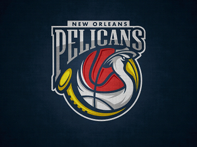 Pelicans basketball logo new orleans pelicans sport team