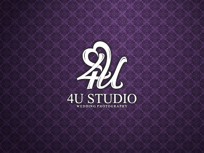 4U STUDIO 4u logo photography studio wedding