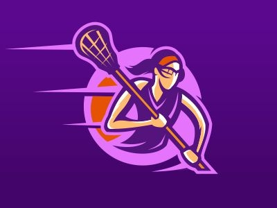 Lacrosse girls lacrosse lax league logo team women