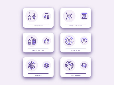 Customer Relationship Management Icon Pack crm customer customer relationship management fried fries icon management purple relationship responsive responsive icon soda violet