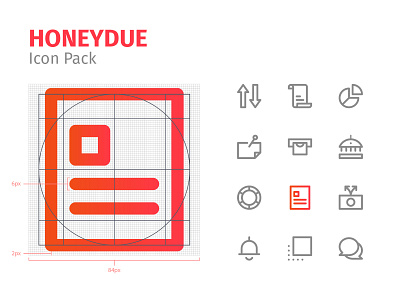 Honeydue Icon Pack