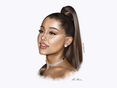 Ariana Grande Digital Painting