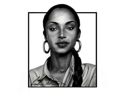 Sade Digital Painting