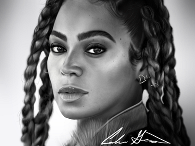 Beyonce Digital Painting