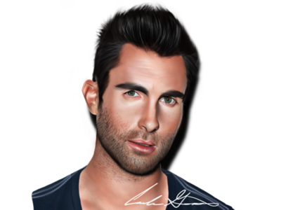 Adam Levine Digital Painting