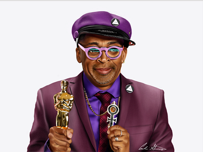 Spike Lee Digital Painting