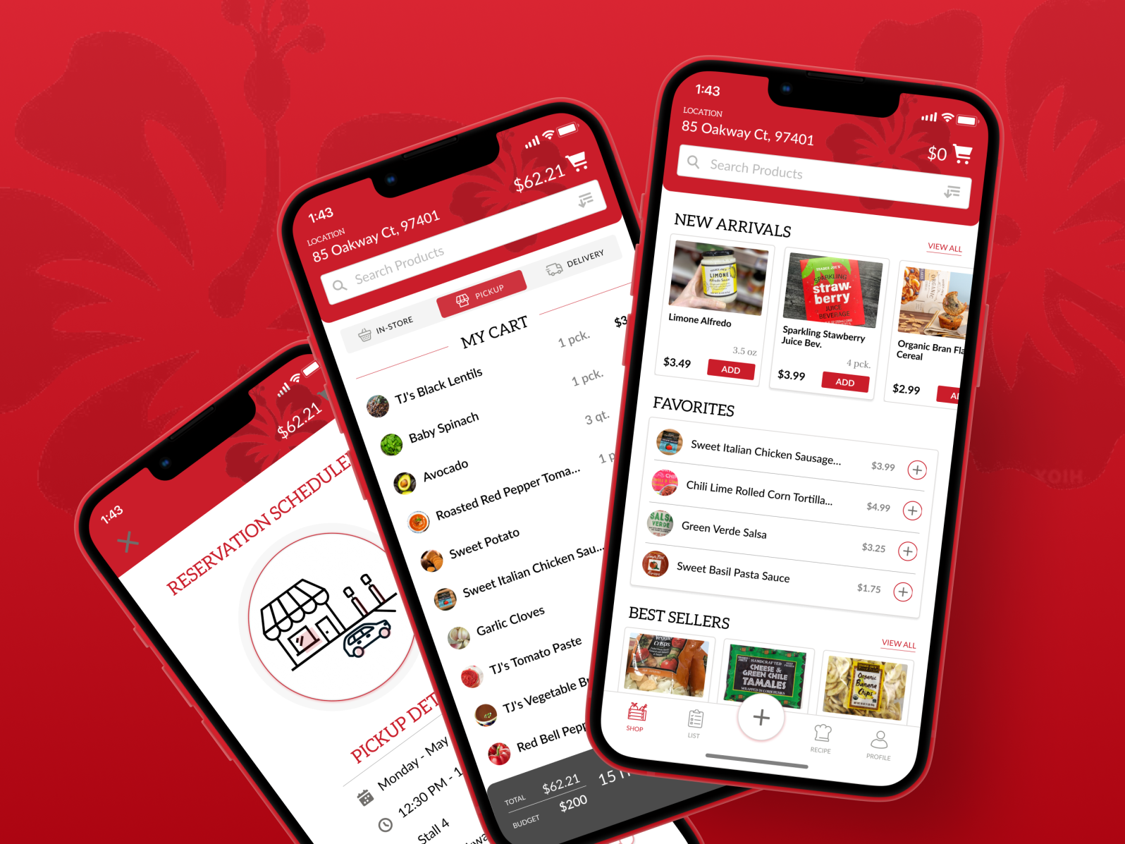 Trader Joe's App by Josh Lyman on Dribbble