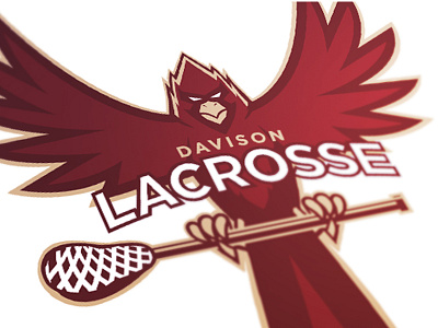 Cardinal Lacrosse Logo bird cardinal lacrosse logo