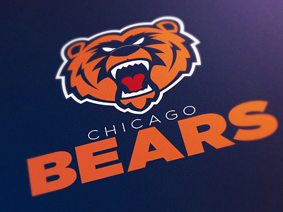 Chicago Bears Concept bear bears chicago chicago bears logo