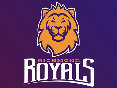 Richmond Royals cat lion logo royals