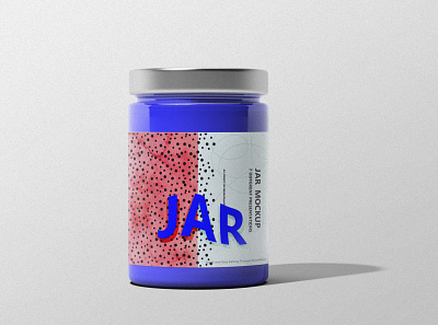 Jar Mockup can conservation food fruit honey jam jar jelly mockup natural organic pack shots package packaging packing