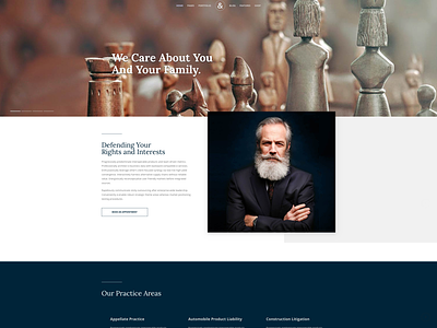 Lawyers - Home Page inspiration theme design web design wordpress theme