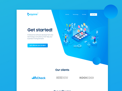 Dayone Company - Logo - Landingpage